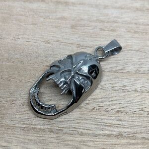 Silver Skull Pendant